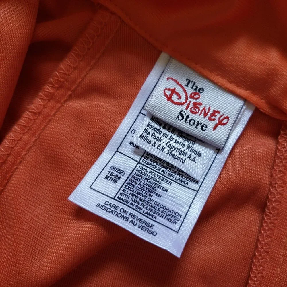NWT Vintage 90s The Disney Store 18-24 Months Tigger Plush Costume Halloween